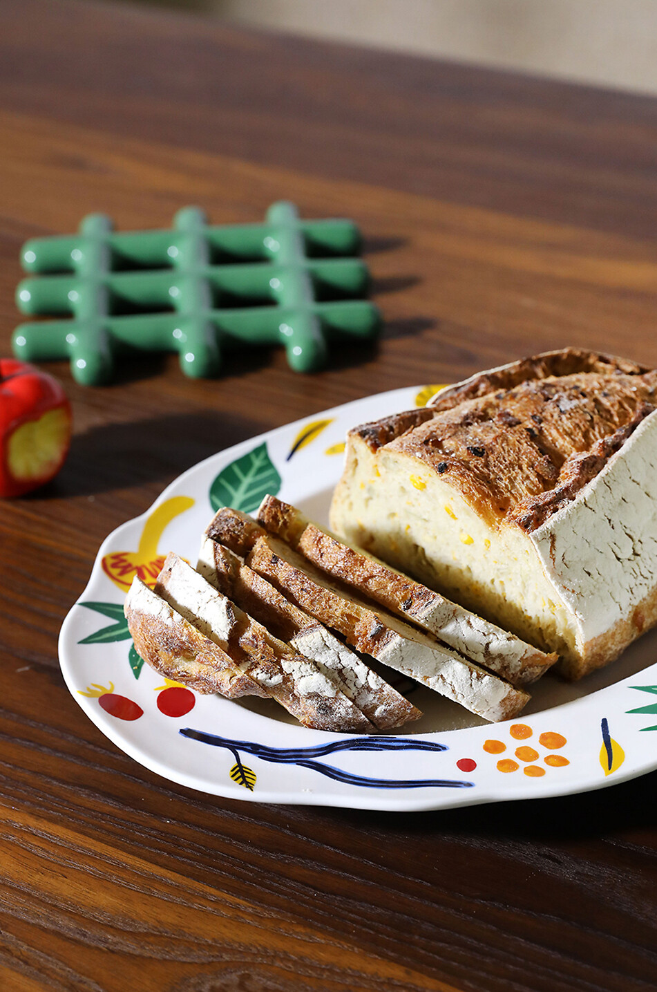 KLEVERING Ovale Platte aus Porzellan Haines Haus BUNT 2