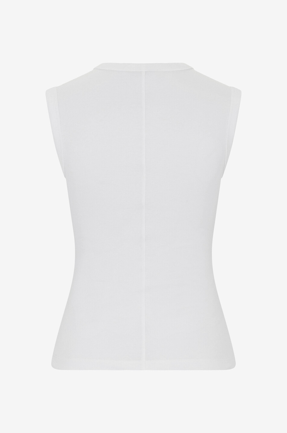 FLORE FLORE Esmé Tank crewneck tank top Women WHITE 2