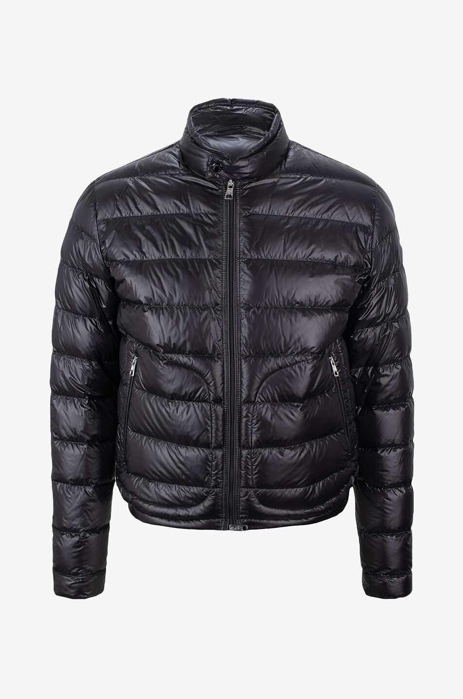 Kurze leichte Daunenjacke mit Stehkragen Acorus