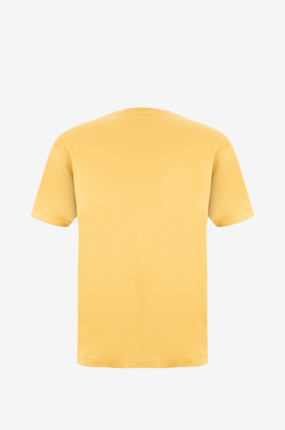 STONE ISLAND Kurzarm-T-Shirt mit Compass-Patch 24113 Herren DUNKELGELB 2