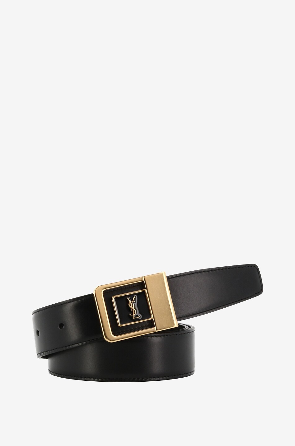 La 66 shiny smooth leather belt - 30 mm