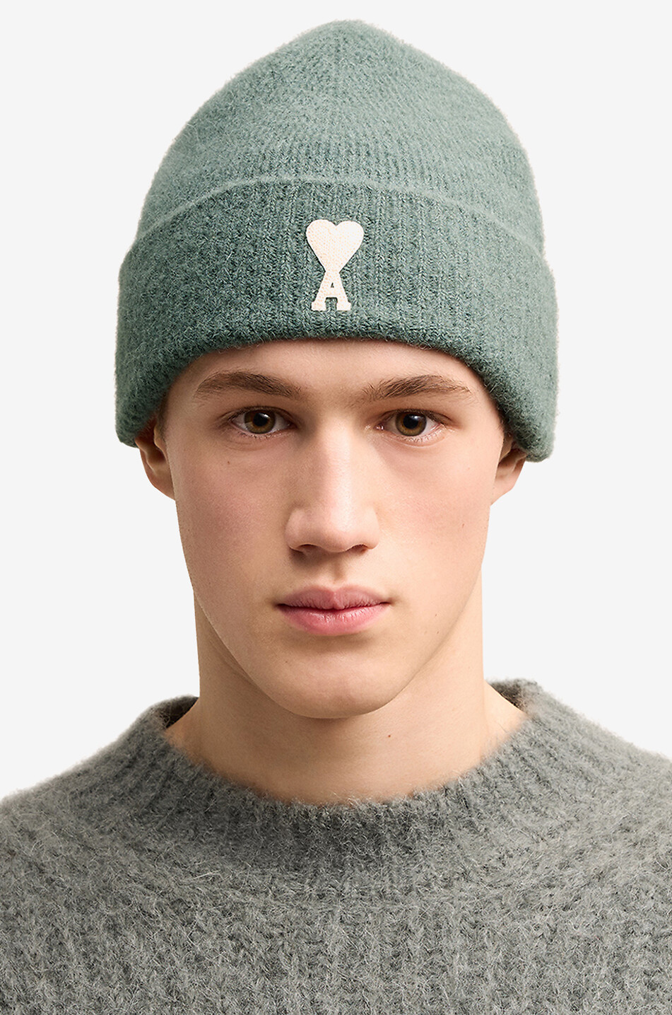 Ami de Coeur alpaca wool beanie - AMI - Bongénie