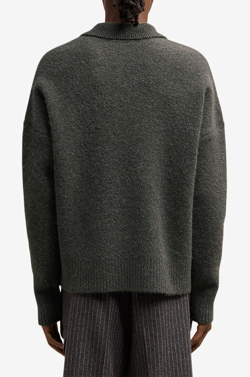 Ami de Coeur alpaca wool polo jumper