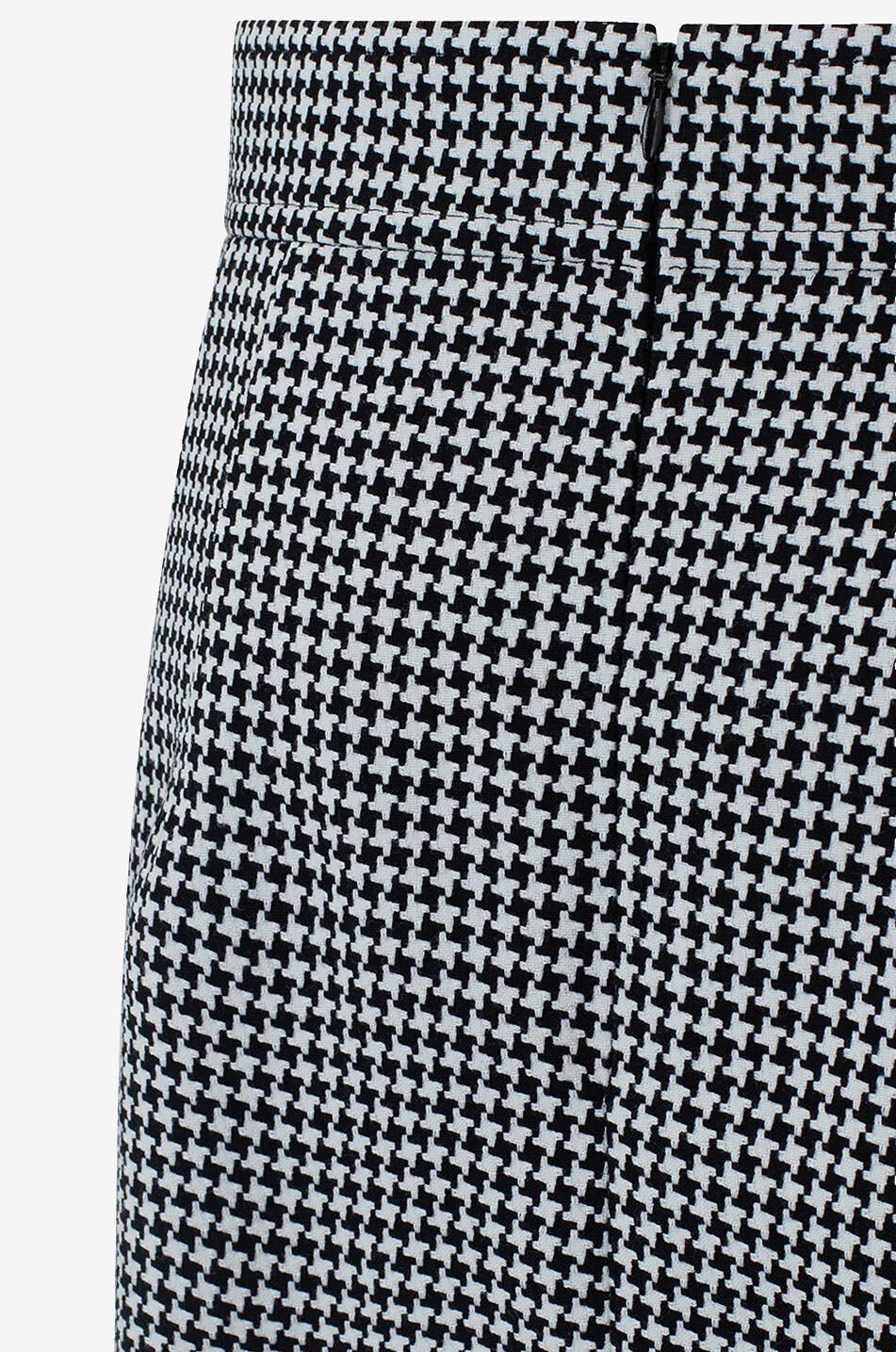 AKRIS PUNTO Jupe courte en tweed pied-de-poule Femme NOIR 3