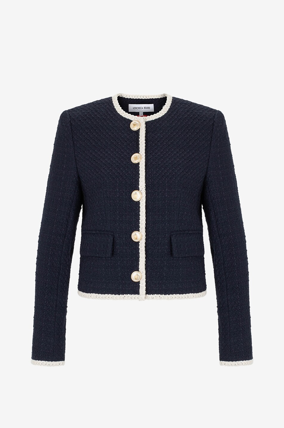 Mabel bicolour tweed suit jacket