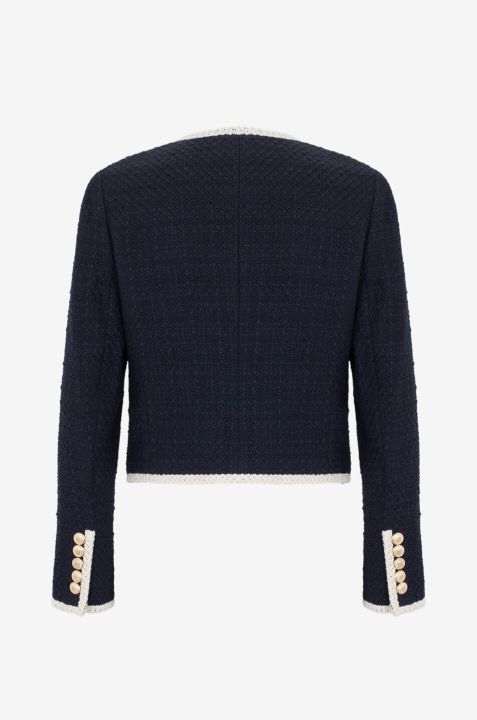 Mabel bicolour tweed suit jacket