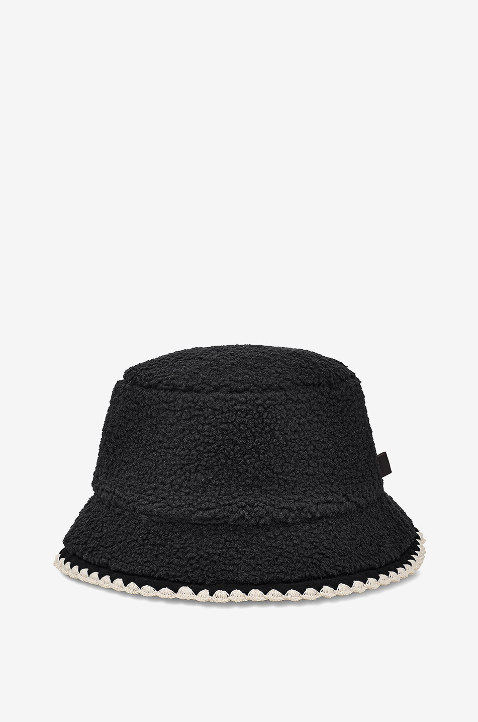 UGG UGGfluff scalloped hat Women BLACK 2