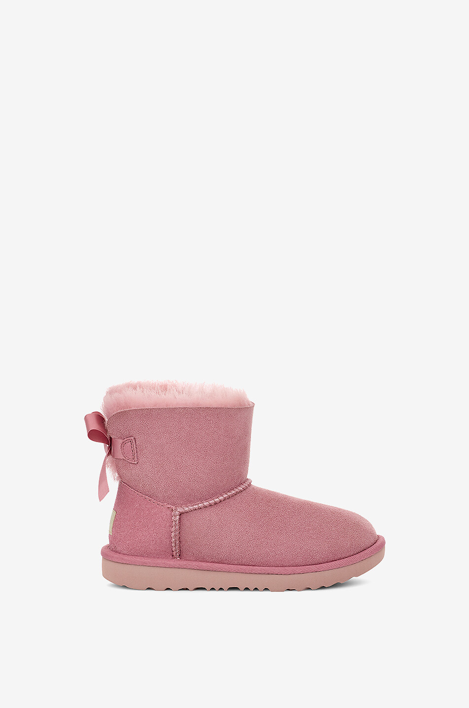 Mini Bailey Bow II girls warm ankle boots