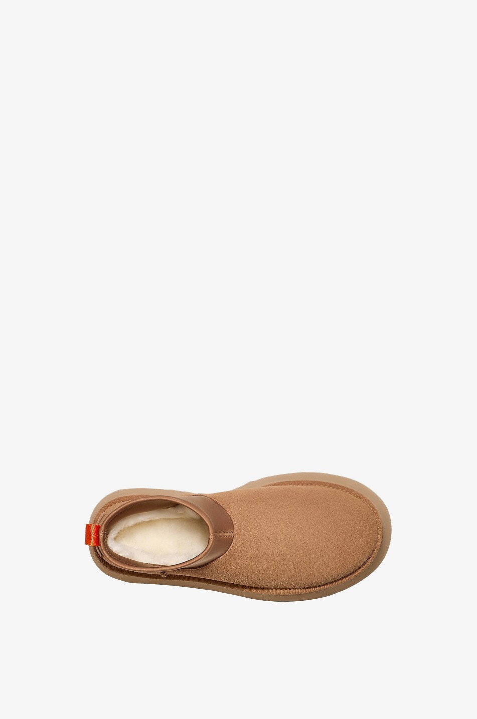 UGG Plateau-Stiefeletten aus Wildleder Classic Mini Dipper Damen HELLBRAUN 5