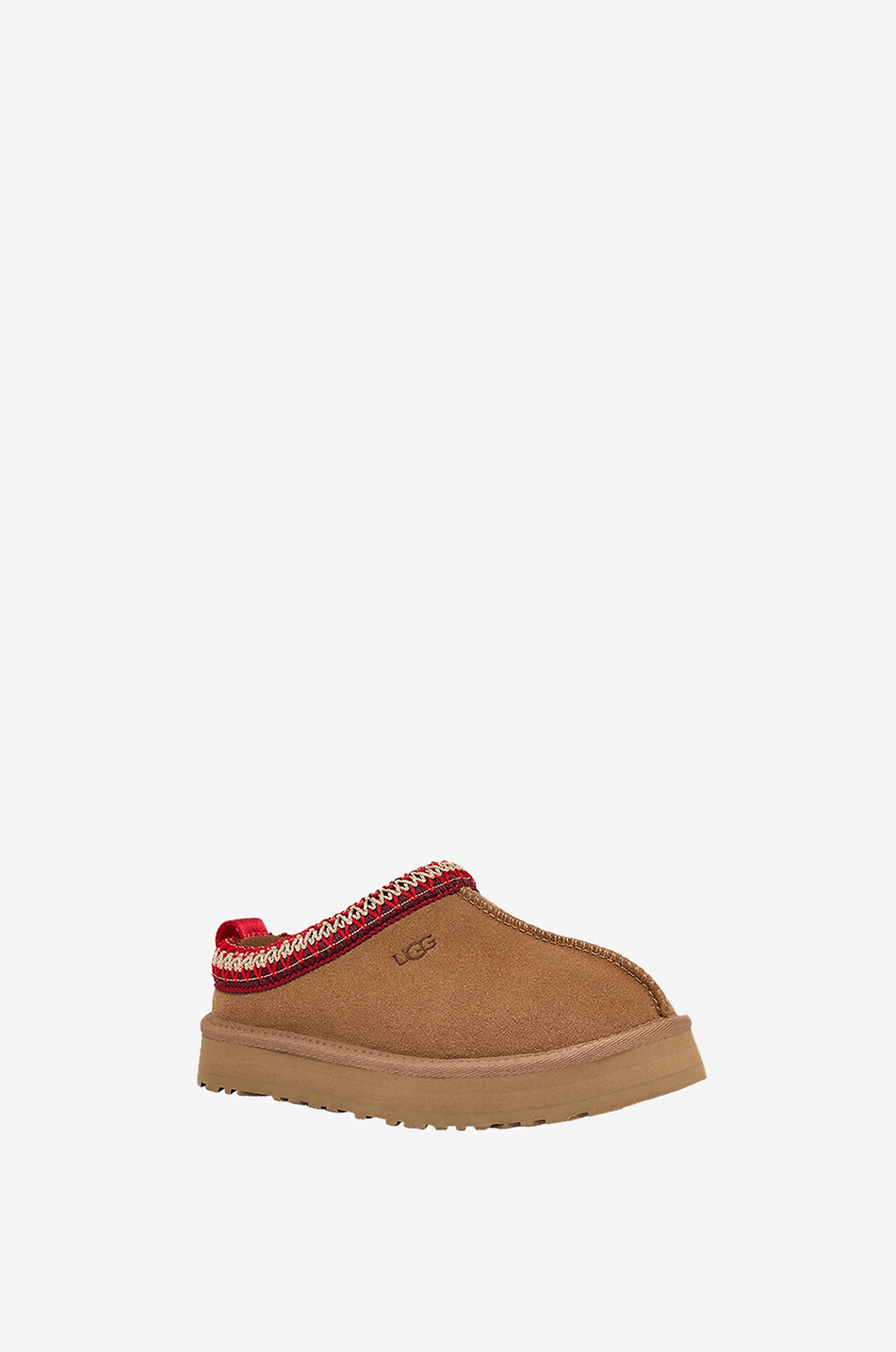 UGG Tazz kids' suede slippers Girl CAMEL 1