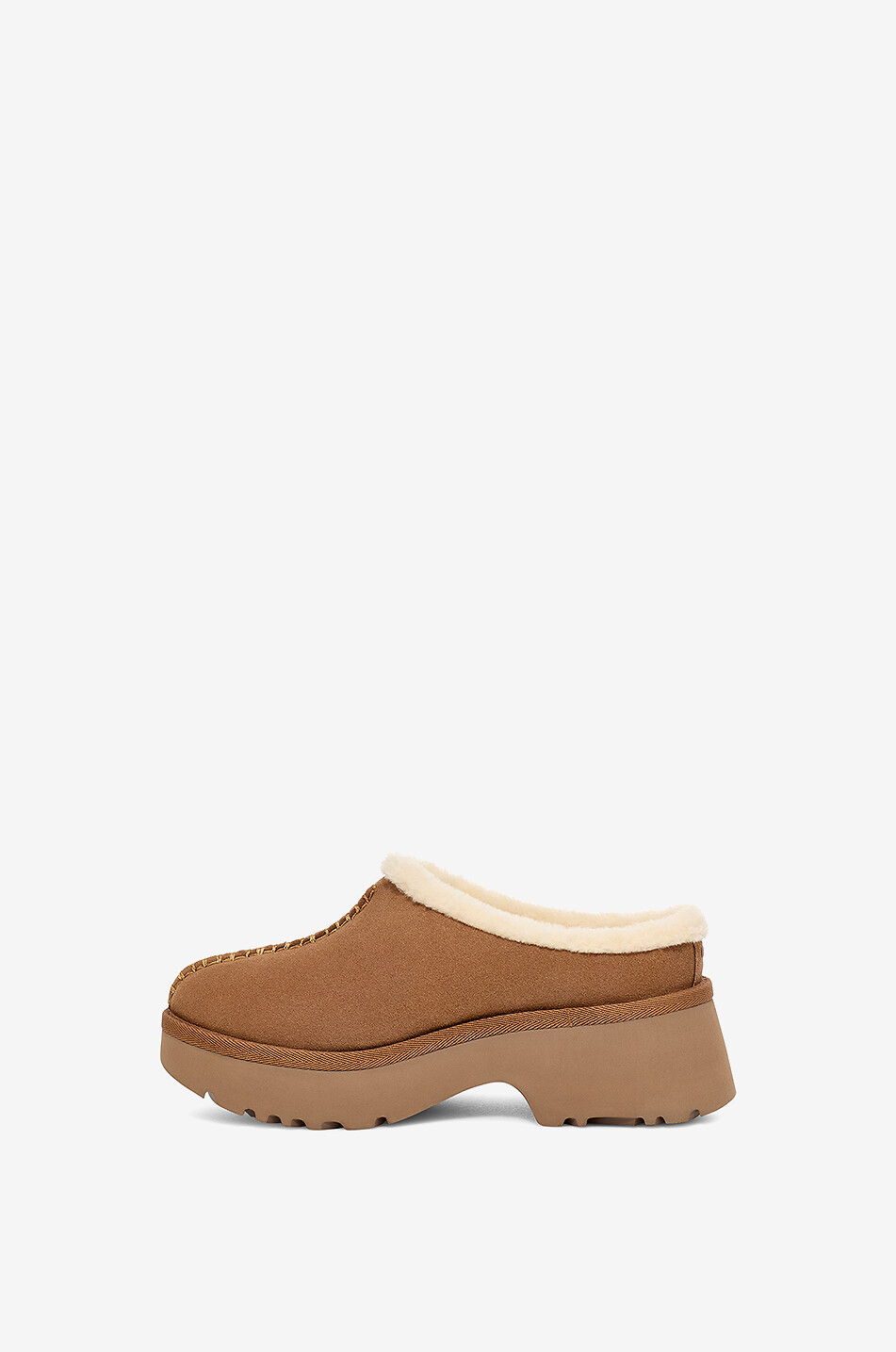 UGG Mules en daim New Heights Cozy Femme MARRON CLAIR 4