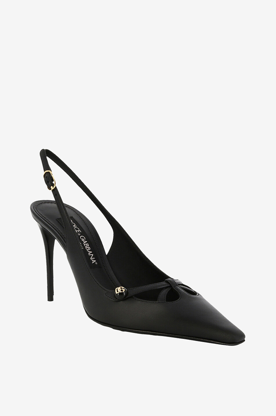 Slingback-Pumps aus Nappaleder Mun 90