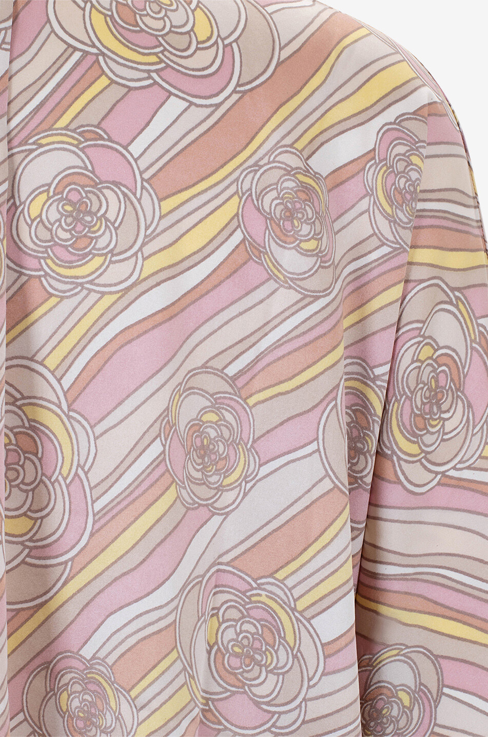 HEMISPHERE Geblümte Materialmix-Seidenbluse Farata Damen BUNT 3