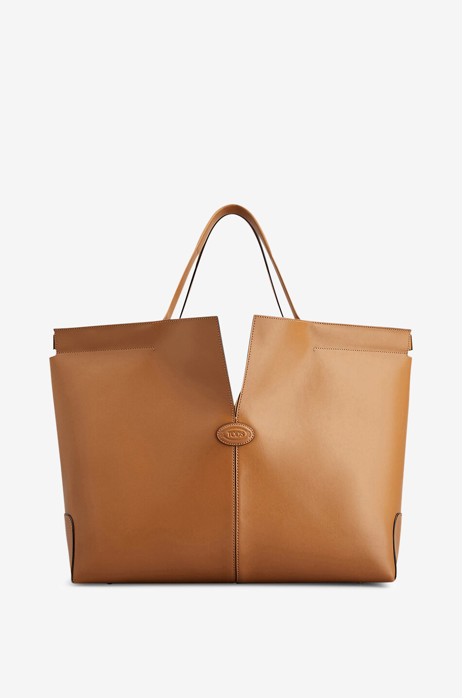 Sac cabas en cuir lisse Di Bag Folio Medium