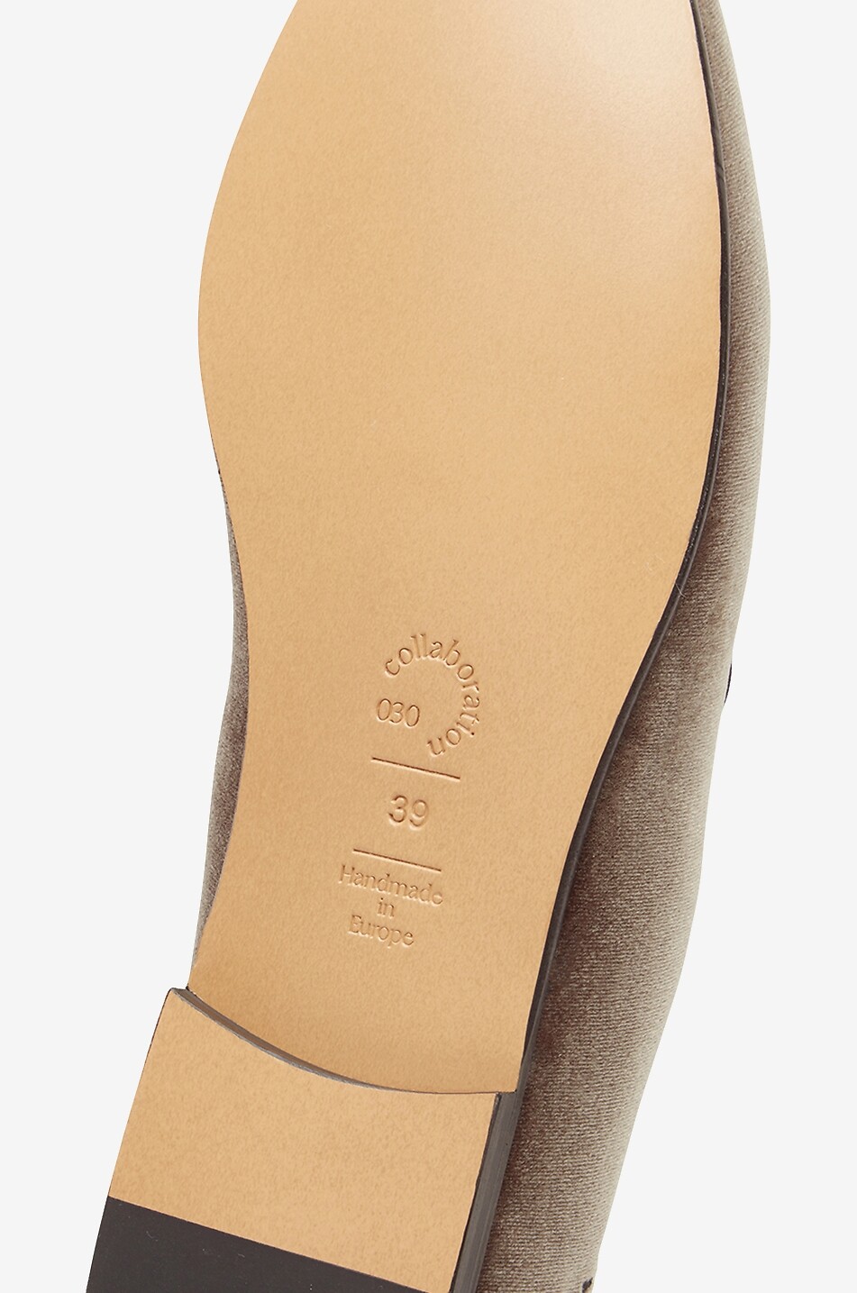 Mocassins en velours brodé The Eye Shoe