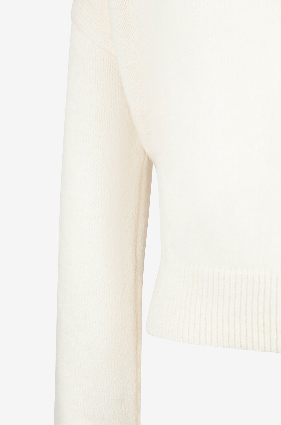 JACQUEMUS Pull à col rond en alpaga La maille Jacquemus Femme Beige clair 3