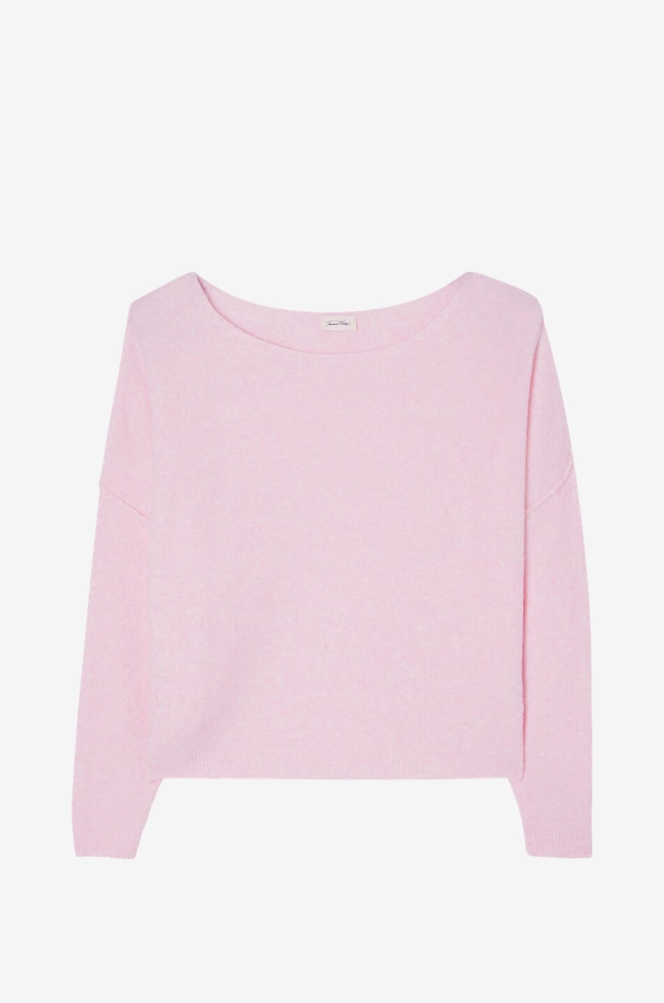 AMERICAN VINTAGE Pull ample en laine mélangée Damsville Femme ROSE CLAIR 1