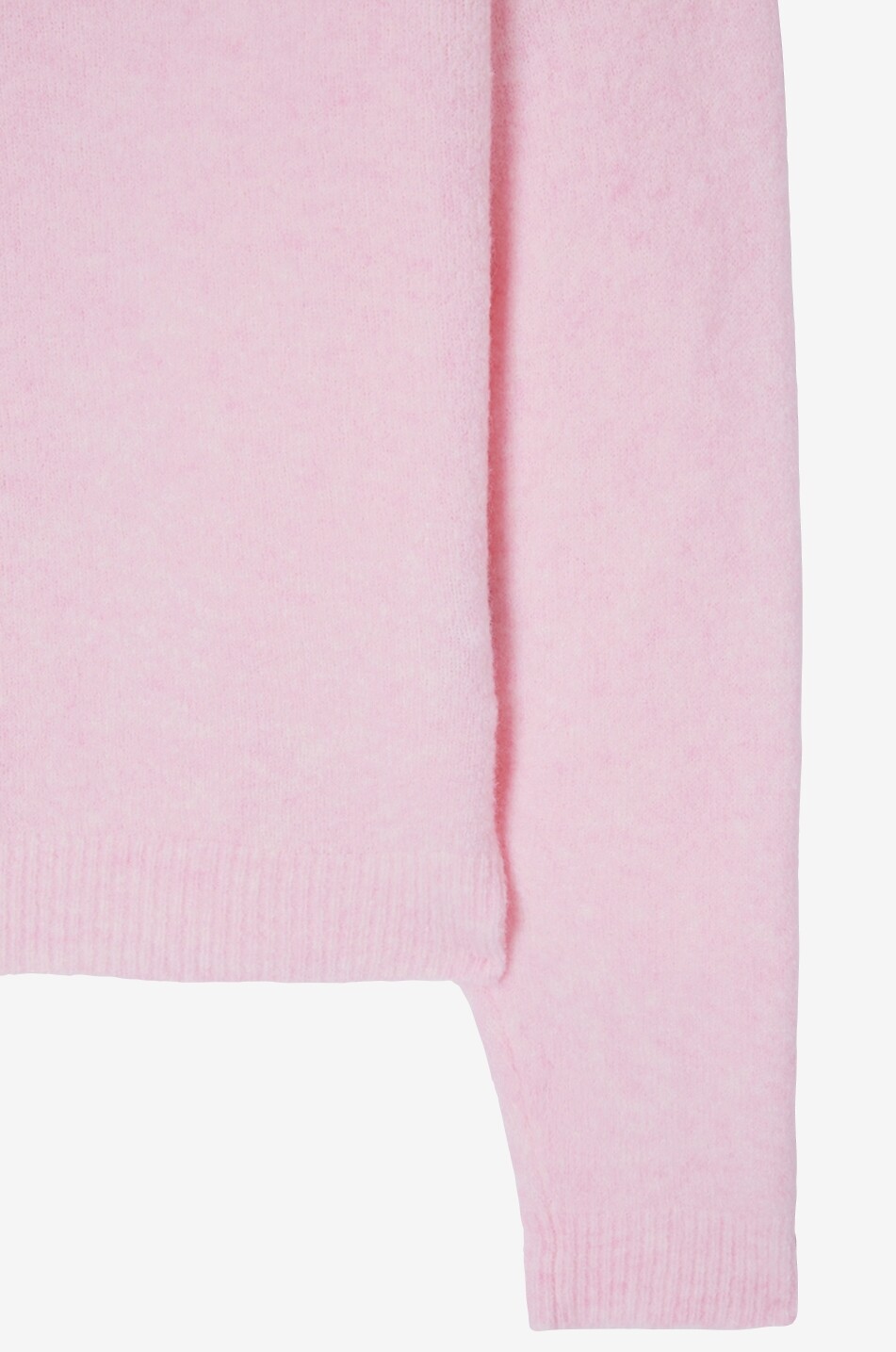 AMERICAN VINTAGE Pull ample en laine mélangée Damsville Femme ROSE CLAIR 2