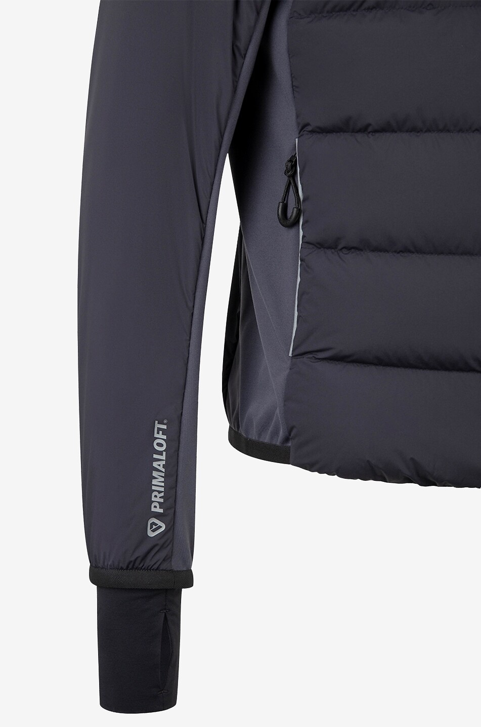 MONCLER GRENOBLE Pocol short lightweight down jacket Men DARK GREY 3