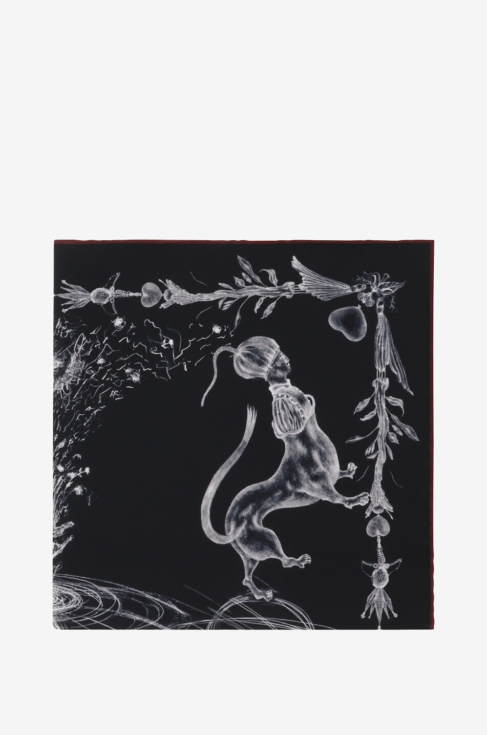 Bandana en sergé de soie Fabula Mundi