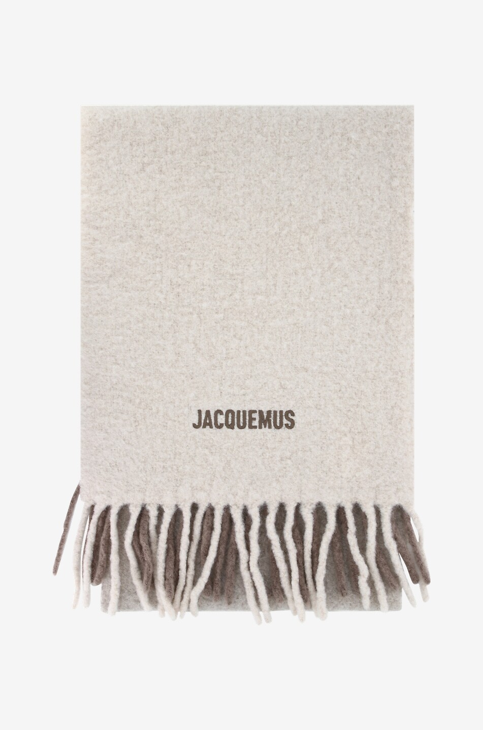 JACQUEMUS Bestickter Schal mit Farbverlauf L'écharpe Moisson Damen BEIGE 1