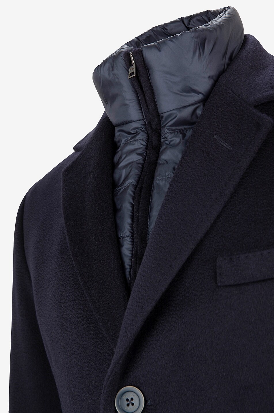 HERNO Business cashmere coat Men DARK BLUE 3