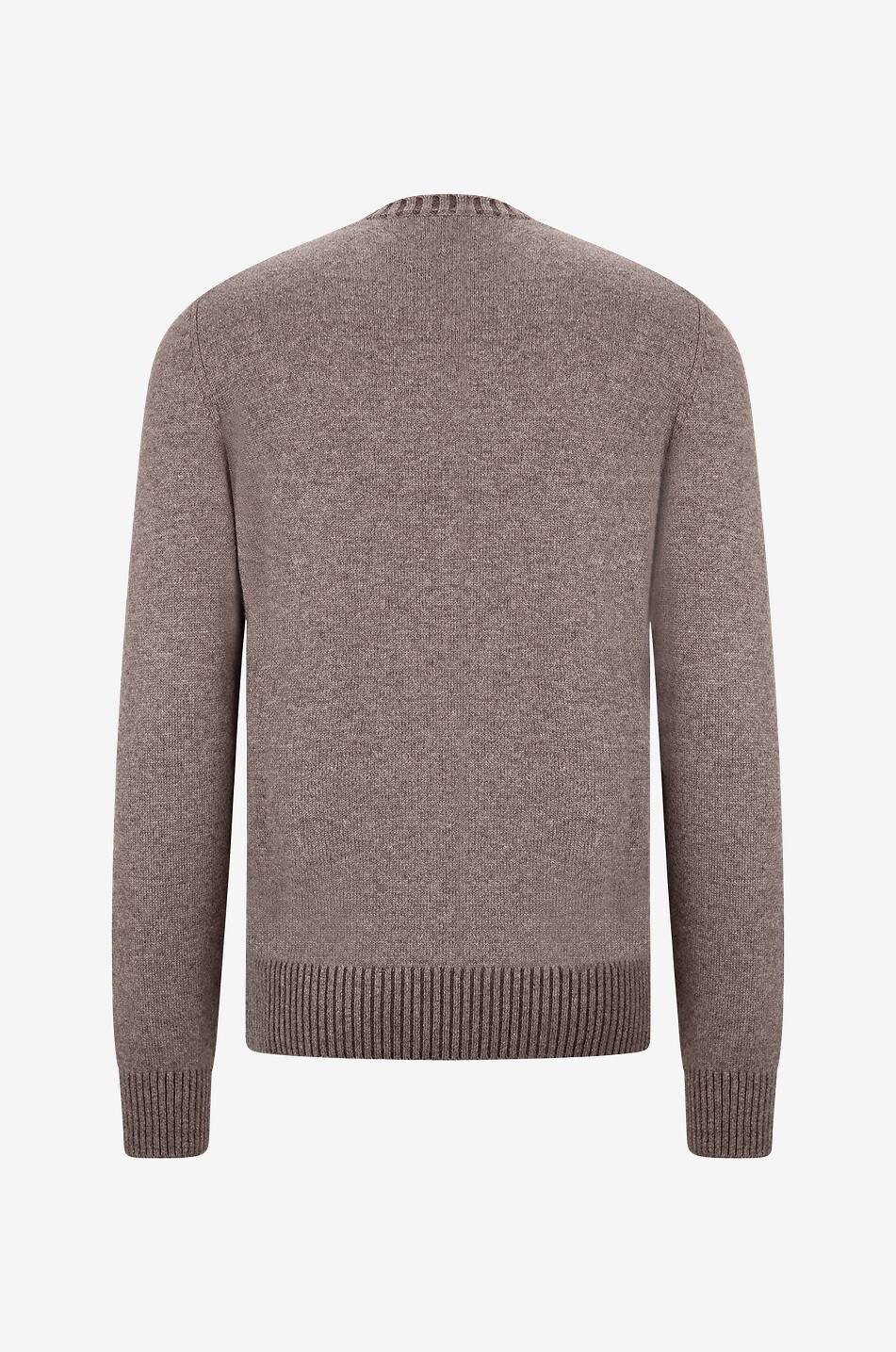GRAN SASSO Pull col rond en cachemire Homme MARRON MOYEN 2