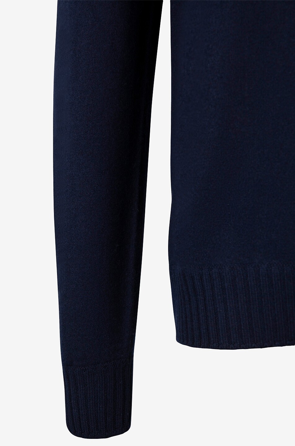 GRAN SASSO Pull en cachemire effet délavé à col rond Homme BLEU FONCE 3