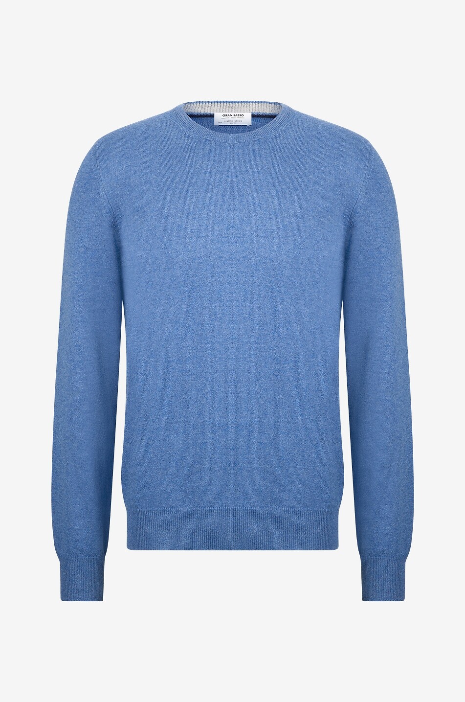 GRAN SASSO Pull fin à col rond Homme BLEU CLAIR 1