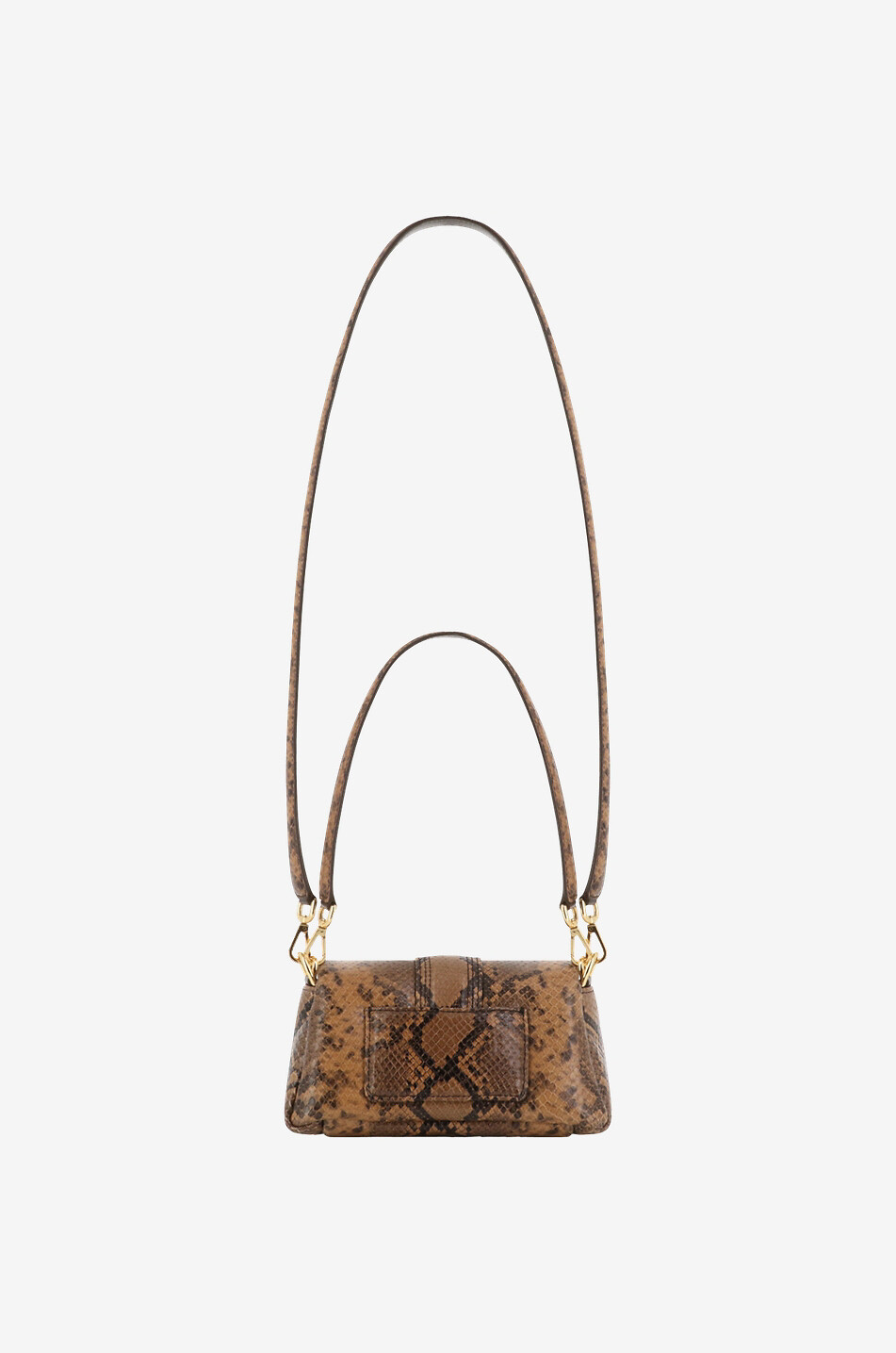 Mini sac porte epaule en cuir effet python Le petit Bambimou JACQUEMUS Bongenie