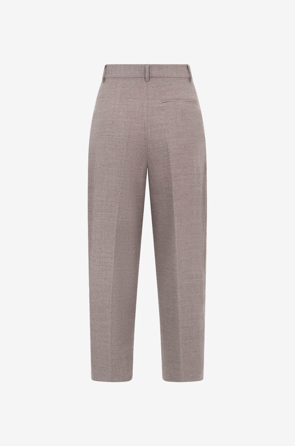 HEMISPHERE Verkürzte Karottenhose aus Wolle Grace Damen BRAUN 2