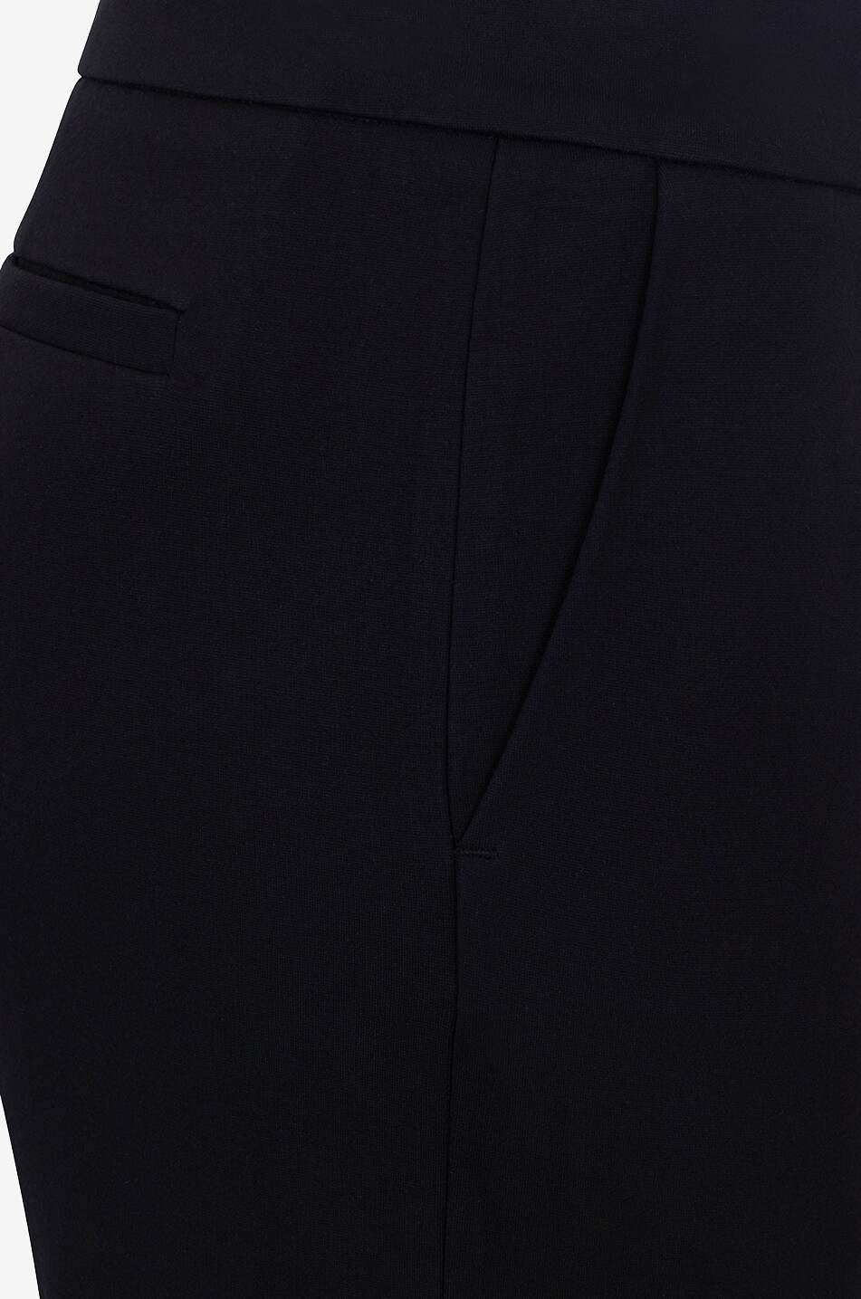Pantalon large taille haute en jersey Milano Dagmar