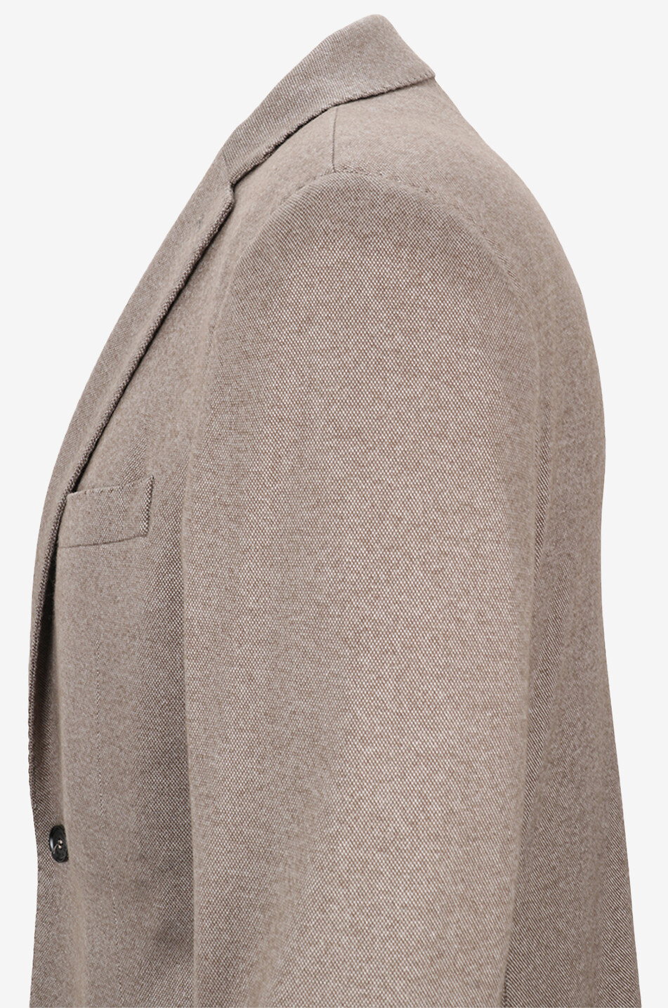 MAURIZIO BALDASSARI Einreihiger Blazer aus Kaschmir und Seide Herren Mittle beige 3