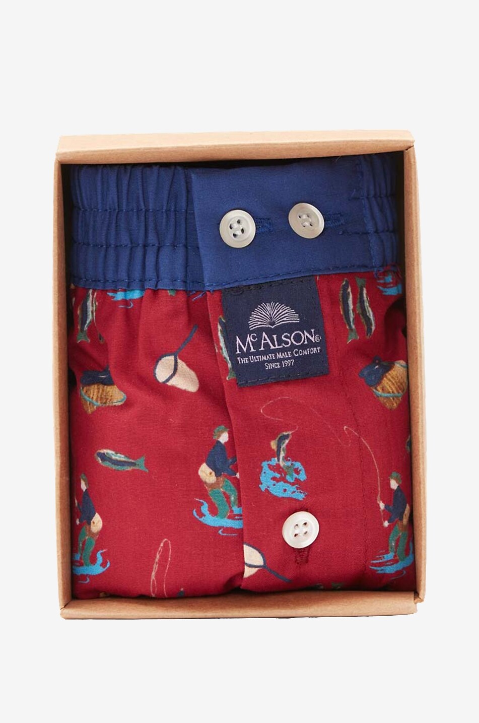 Boxershorts aus Baumwolle Fisherman