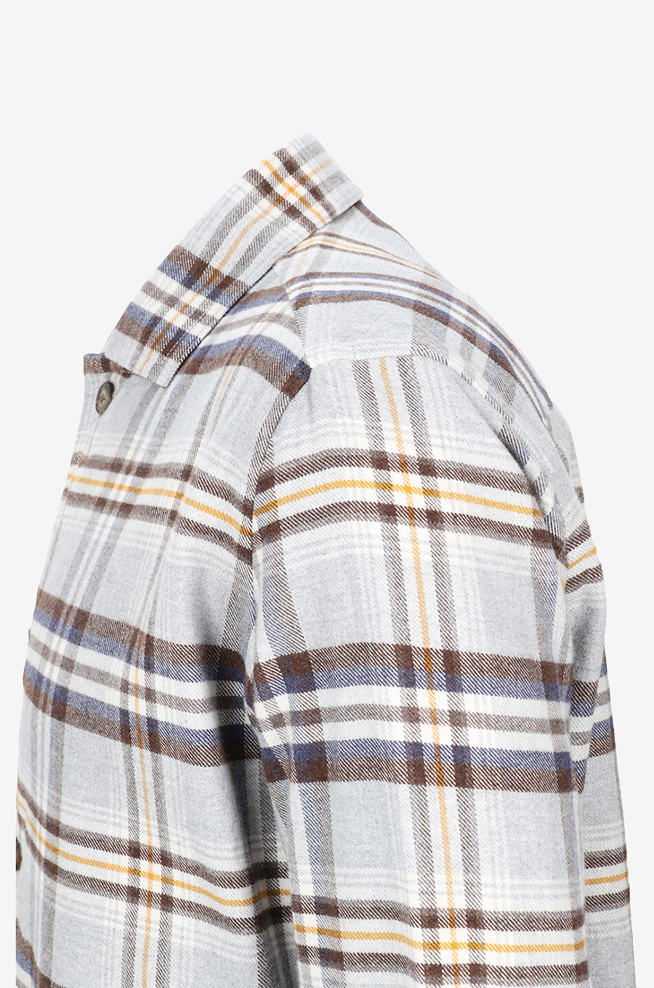 Checked flannel overshirt