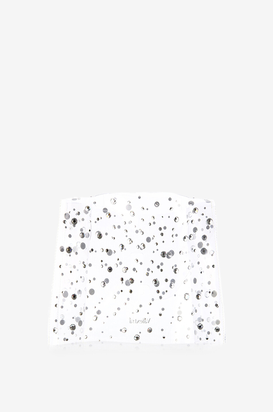 VALEXTRA Housse de pluie à cristaux pour sac à main Raincoat Iside Mini Femme Incolore 3