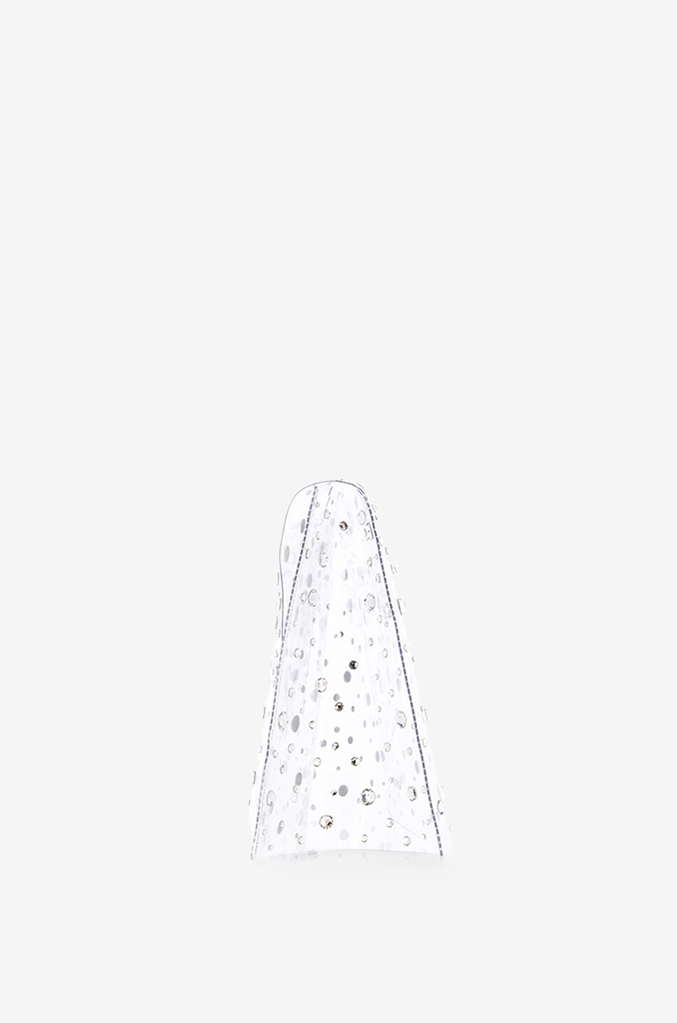 VALEXTRA Housse de pluie à cristaux pour sac à main Raincoat Iside Mini Femme Incolore 4