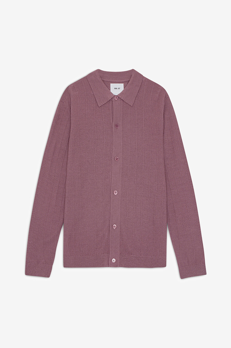 RWS-Woll-Strickhemd mit Rippen Thor