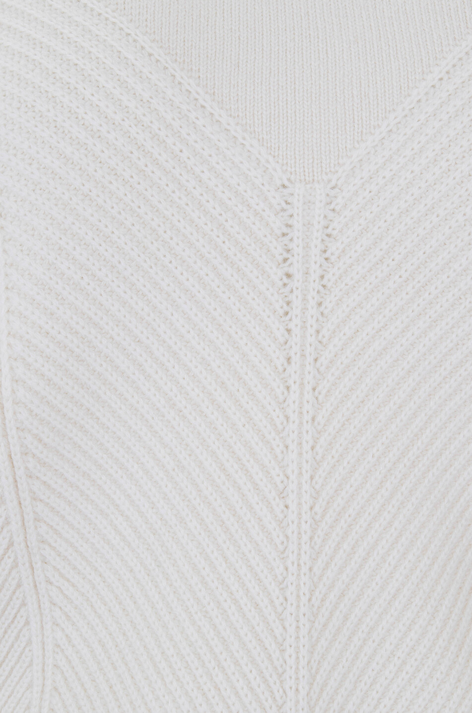 ALEXANDER McQUEEN Pull en laine et cachemire corset Femme BLANC 3