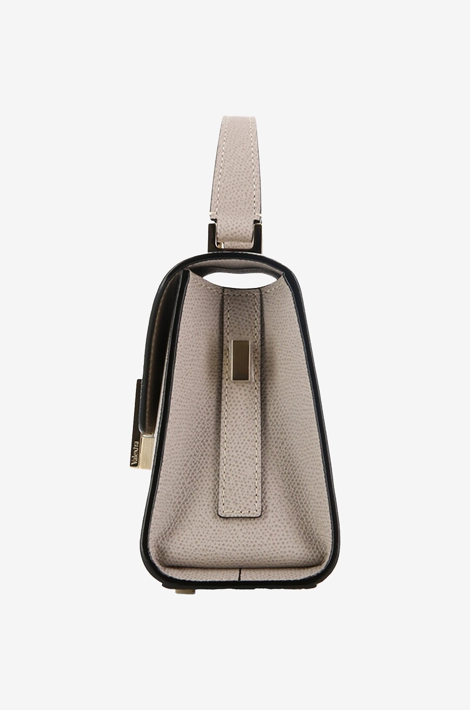VALEXTRA Iside Micro grained leather handbag Women BEIGE 4