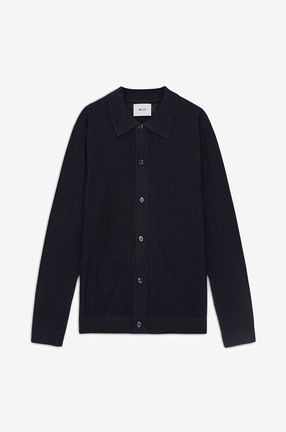 RWS-Woll-Strickhemd mit Rippen Thor