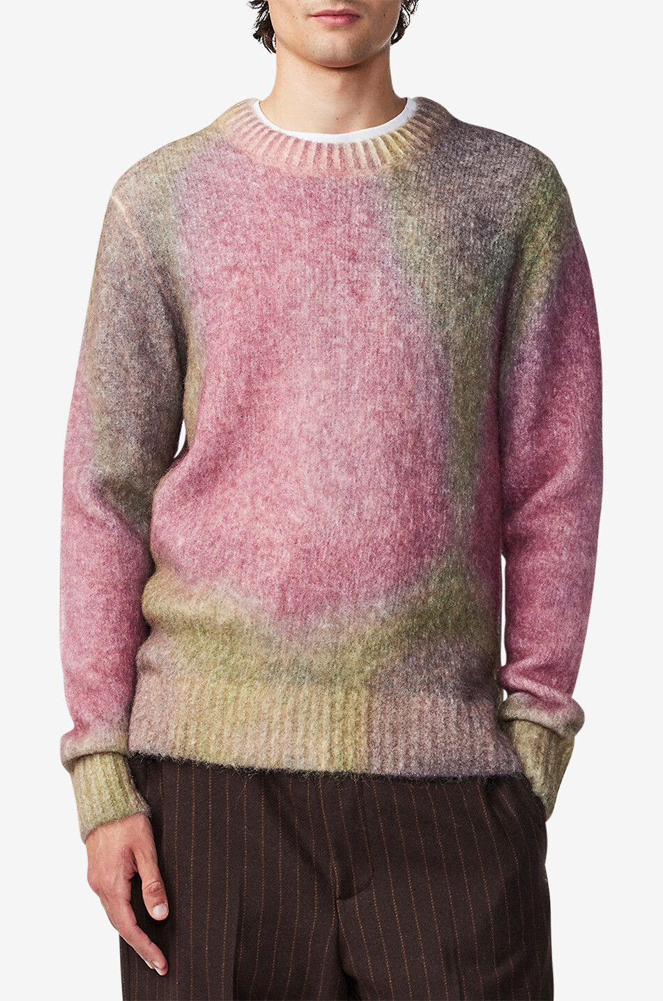 Pullover aus Alpakawolle in Batik-Optik Brady