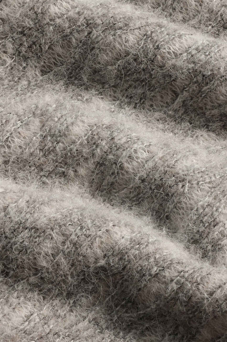 NN07 Pull jacquard en laine alpaga Zackarias Homme GRIS 5