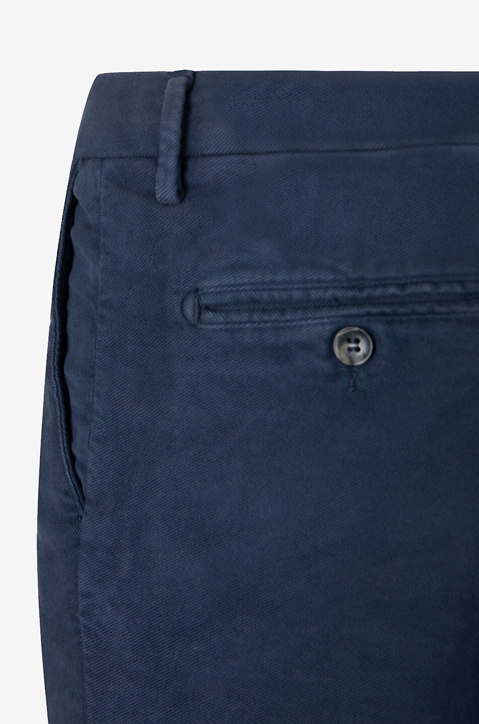 Slim-Fit-Chinohose aus Baumwolle und Kaschmir