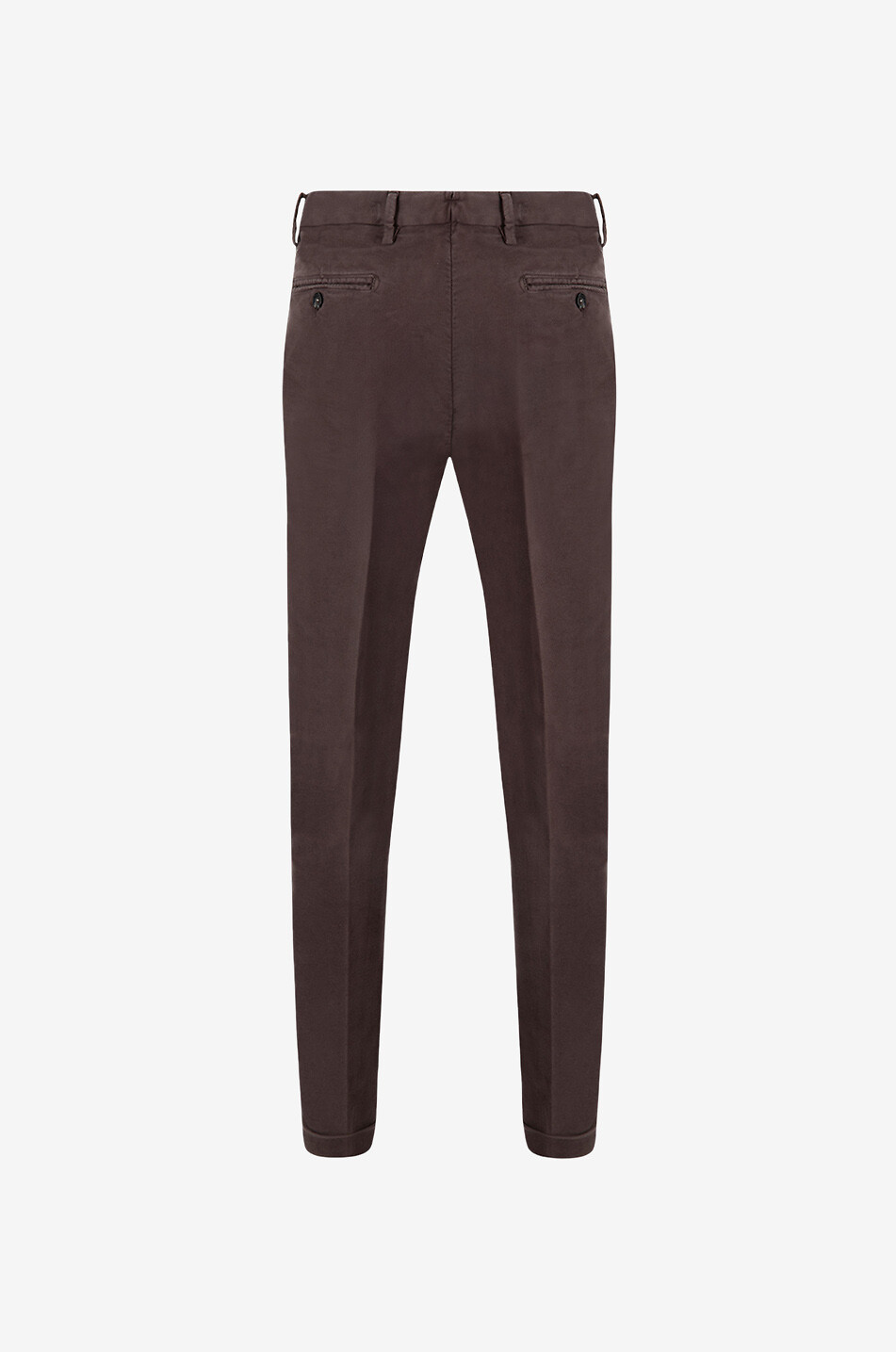 Slim-Fit-Chinohose aus Baumwolle und Kaschmir