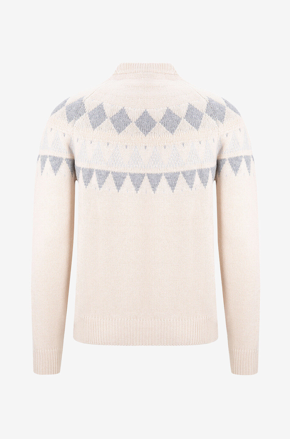 Jacquardpullover aus Kaschmir Argentina