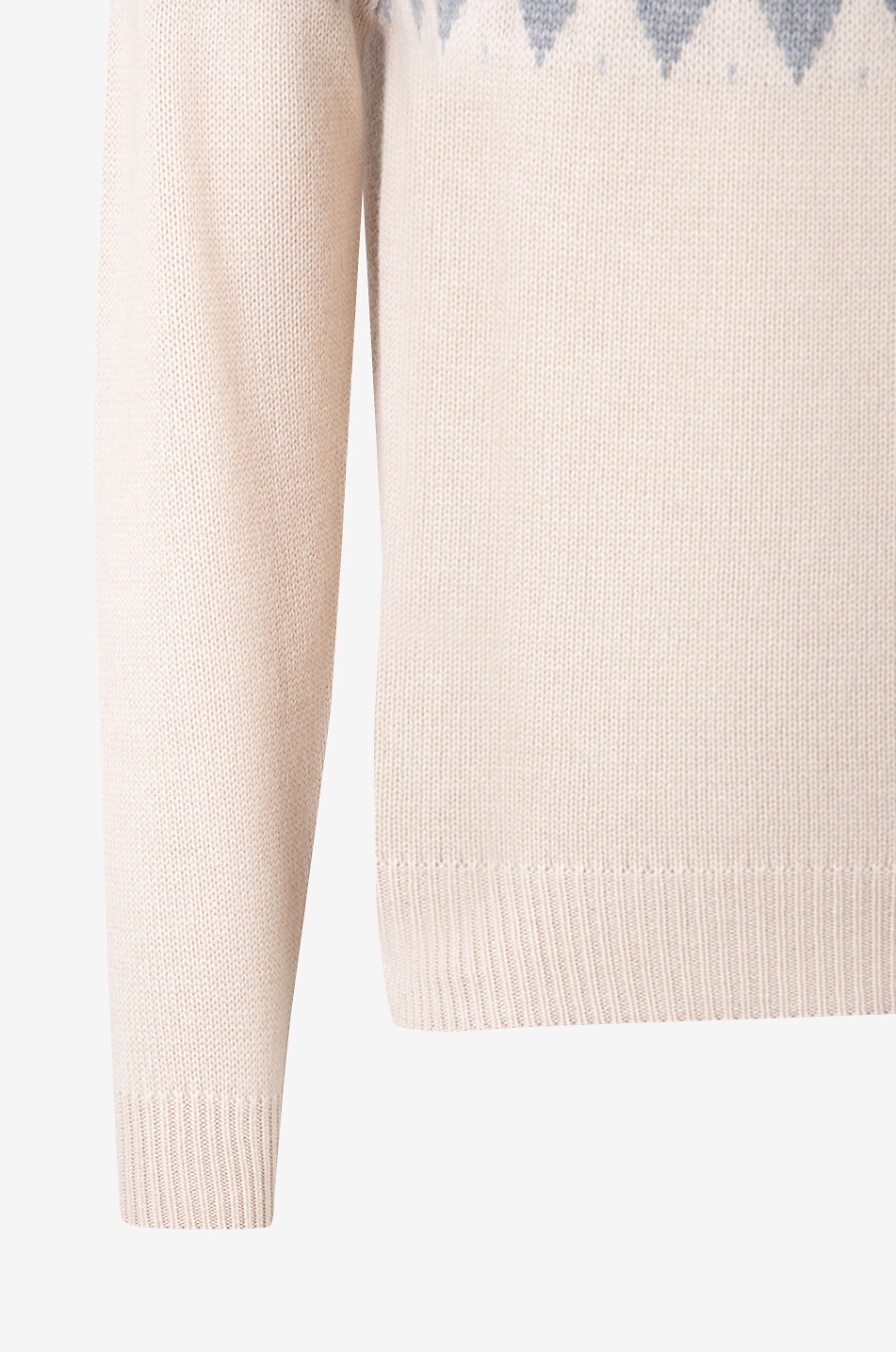Jacquardpullover aus Kaschmir Argentina