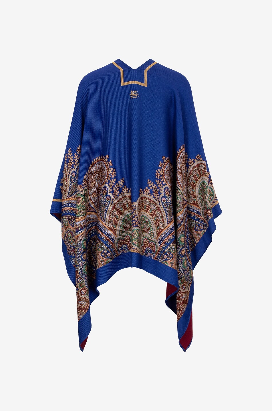 Cape aus Wolle und Modal mit Paisley-Print ETRO x BONGÉNIE