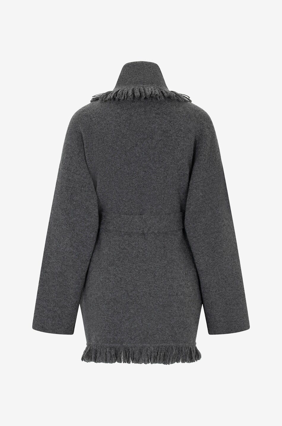 ALANUI Alanui Finest Thunderstorm long cashmere and silk cardigan Women GREY 2