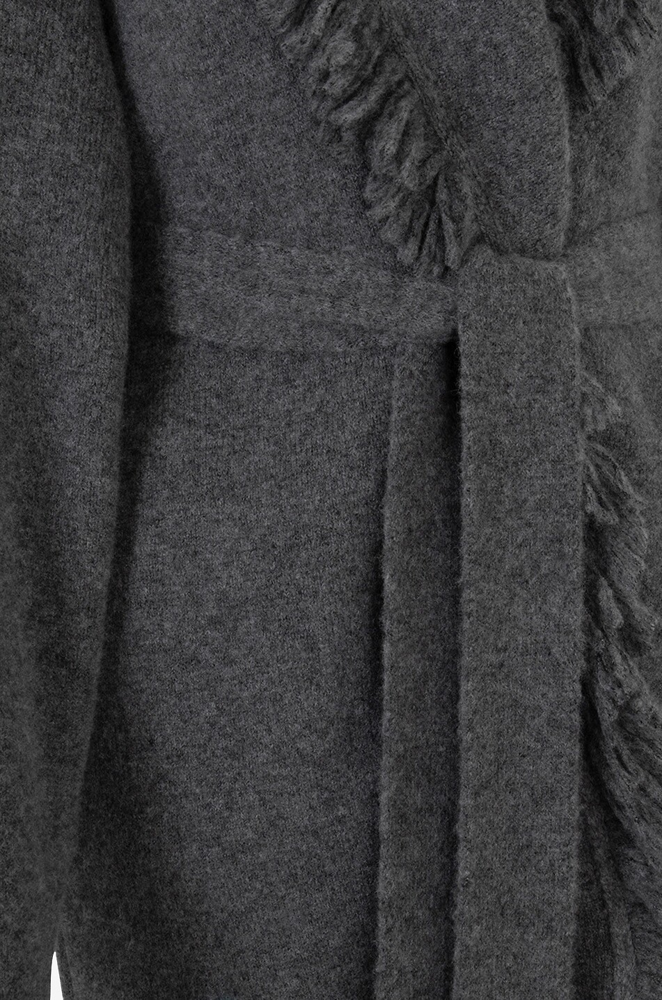 ALANUI Alanui Finest Thunderstorm long cashmere and silk cardigan Women GREY 3